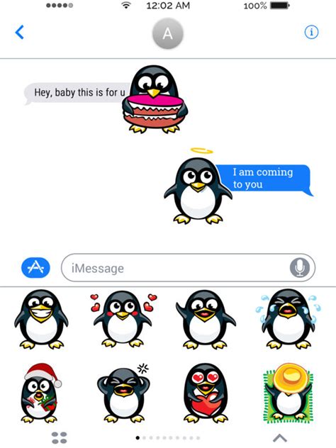 Penguin Emoji Stickers | Apps | 148Apps