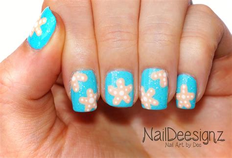 NailDeesignz: Starfish Nail Art