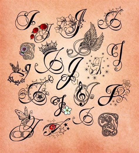 Tattoo idea for letter J | Tattoo lettering, J tattoo, Letter j tattoo