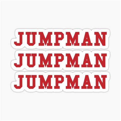 "Jumpman Jumpman Jumpman" Sticker for Sale by thehiphopshop | Redbubble