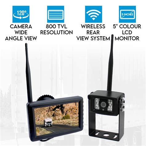 5" Digital Wireless Reversing Camera Kit