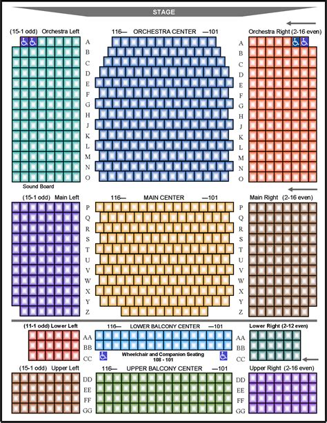 Rochester Auditorium Theater Seating Map | Brokeasshome.com