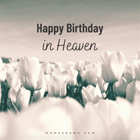 Happy Birthday Quotes and Images to Someone in Heaven