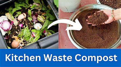 How to make Compost from Kitchen Waste