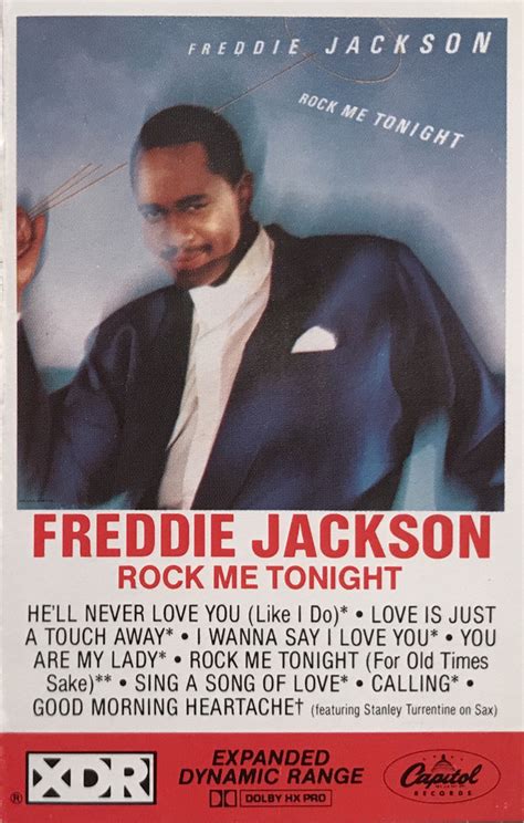 Freddie Jackson - Rock Me Tonight (1985, Cassette) | Discogs