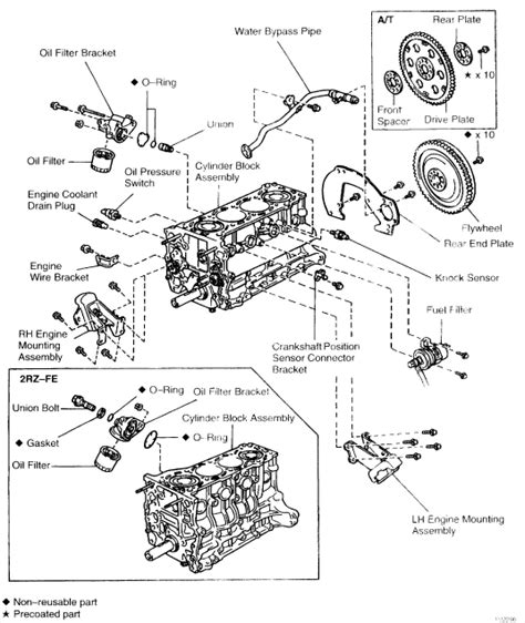 2003 Toyota Tacoma Engine Diagram