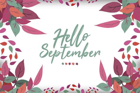 September Vector Art, Icons, and Graphics for Free Download