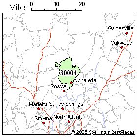 Alpharetta Ga Zip Code Map | Zip Code Map