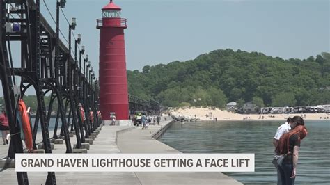 The Grand Haven lighthouse getting a facelift. Will it impact your summer walks? | wzzm13.com