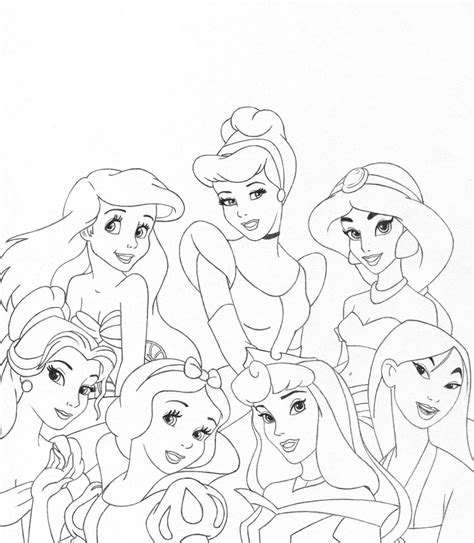 Disney Princess Drawing at GetDrawings | Free download