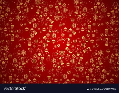 Red christmas background texture Royalty Free Vector Image