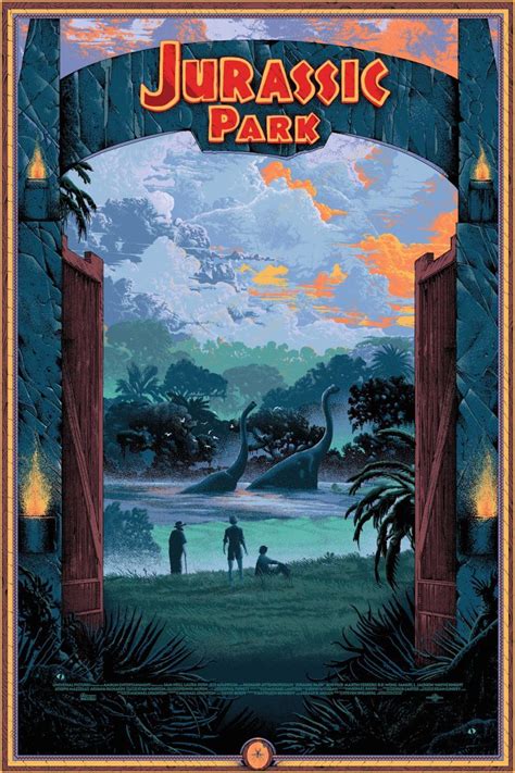 Jurassic Park 1993 Movie Poster