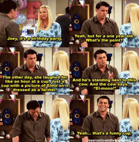 He has a great sense of humor. | 26 Reasons Joey Tribbiani Is An ...