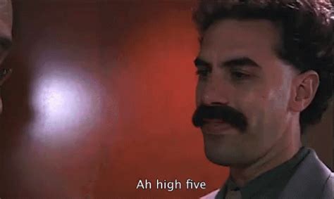 High Five GIF - Highfive Borat Success - Discover & Share GIFs