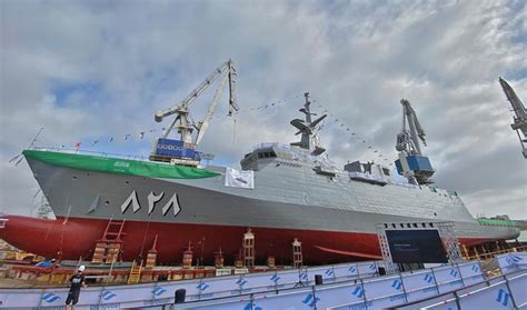 Saudi navy celebrates launch of new vessel | Arab News PK