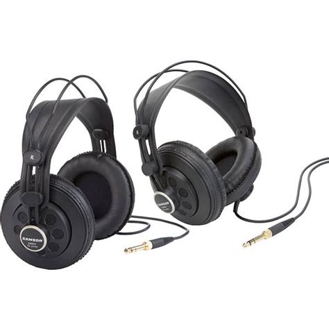 Samson SR850 Semi Open Studio Headphone-2 Pack (SR 850)