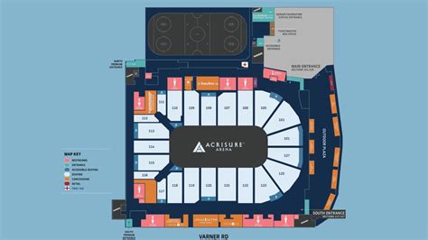 Arena Maps – Acrisure Arena