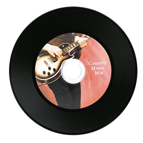 Digital Vinyl CD-R 80MIN 700MB White Inkjet Printable, Hub Printable ...