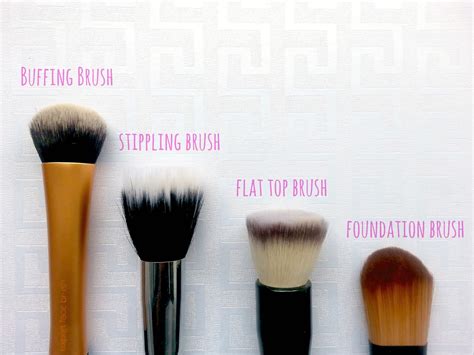 Apsara; The Beauty of Women: Beauty Basic: 4 Types Of Foundation Brushes