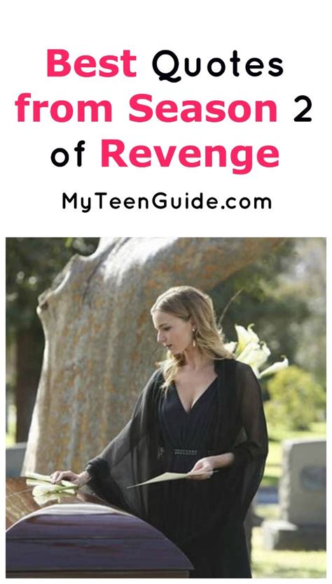 Top 5 Revenge Season 2 Quotes | Revenge tv show, Best movie quotes, Tv show quotes