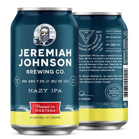 Hazy IPA - Jeremiah Johnson Brewing Company