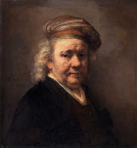 Self-portrait, 1669 - Rembrandt - WikiArt.org