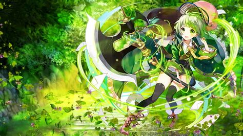 HD wallpaper: Anime, Original, Green | Wallpaper Flare