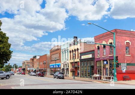 The birthplace home of John Wayne in Winterset, Iowa, USA Stock Photo - Alamy