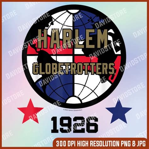 Harlem Globetrotters - HG Globe Logo 1926 png, PNG High Qual - Inspire Uplift