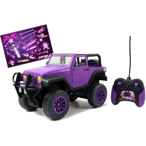 Jada Toys - GirlMazing Remote Control Jeep, Purple - Walmart.com ...