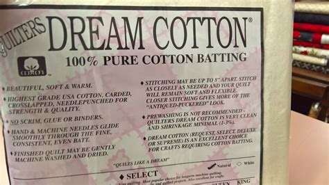 Quilters Dream Batting