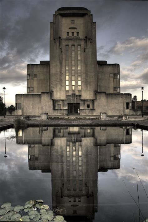 Radio Kootwijk - Art Deco - Netherlands, Old radio station in nature ...