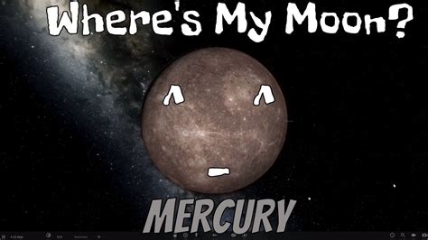 WHY NO MOON AROUND MERCURY? - YouTube