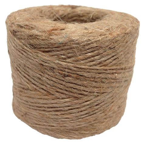 100% All-Natural Jute Fibers Jute Twine - SGT KNOTS Gardening All-Purpose Crafting Twine ...