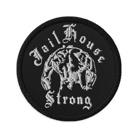 Jailhouse Strong Round Patch | JailhousestrongApp.