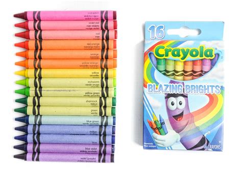 16 Count Tip Collection Crayola Crayons: What's Inside the Box | Jenny ...