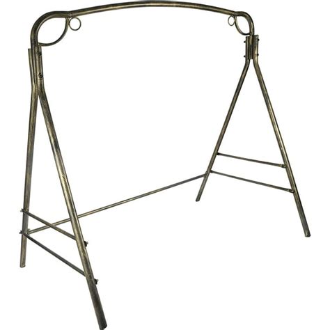 REDCAMP Metal Porch Swing Stand, Heavy Duty Steel Swing Frame for ...