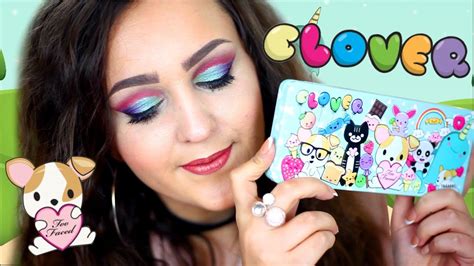 TOO FACED CLOVER PALETTE MAKEUP TUTORIAL EXTRAVAGANZA - YouTube