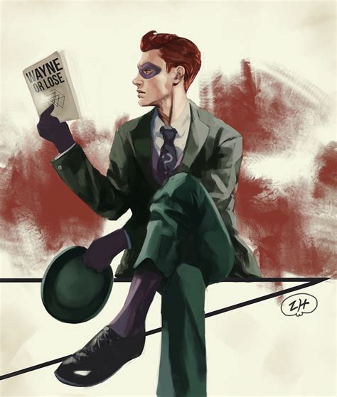 riddler art | Tumblr | Gotham villains, Riddler, Gotham