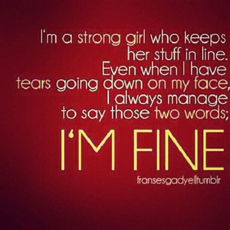 Im Fine Quotes - ShortQuotes.cc