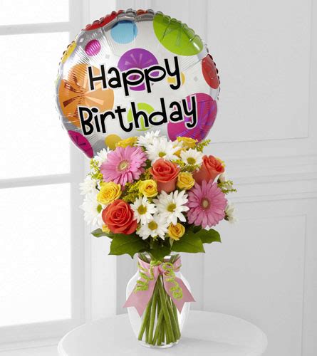 Nature's Wonders Florist - Balloon Bouquets - Birthday Fireworks TF43-2