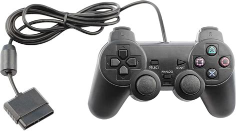 Controller for PS2 Playstation 2 Wired (Black) - AWordPressSite