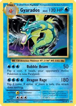 Gyarados -- Evolutions Pokemon Card Review | PrimetimePokemon's Blog