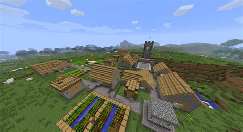 Two Villages & Jungle Temple - Minecraft Seeds