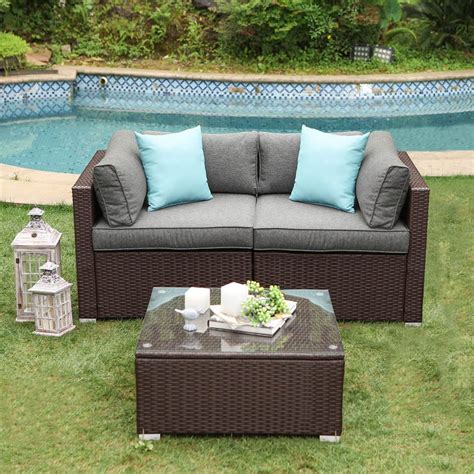 Outdoor Loveseat Sofa - Walmart.com - Walmart.com