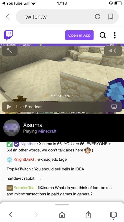 Xisuma live : r/HermitCraft