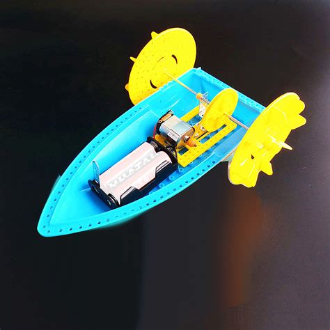 Feichao DIY Hand-made Smart Development Electric Boat Assembly Model ...