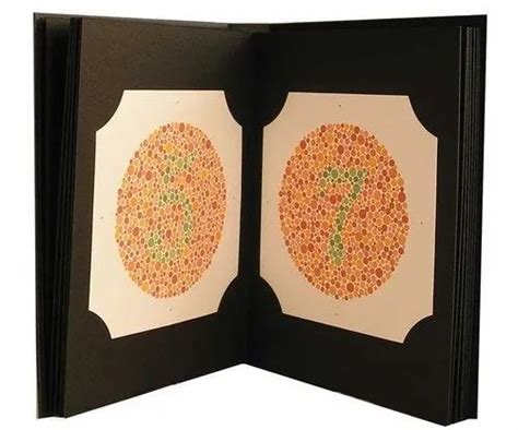 Ishihara Color Blindness Book at Rs 400/peice | Ishihara Test Book in ...