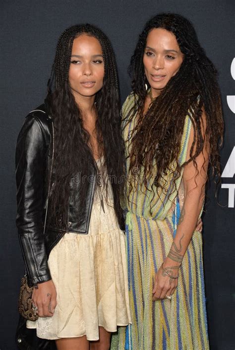 Zoe Kravitz & Lisa Bonet Editorial Stock Image - Image of style, saint: 171393259