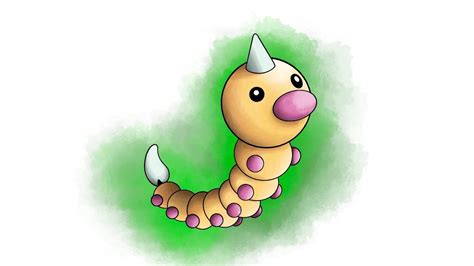 #013 weedle drawing - YouTube